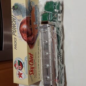 Sky chief toy truck lights and sound. Dated 1998 , taylor trucks , ages 3+ new.